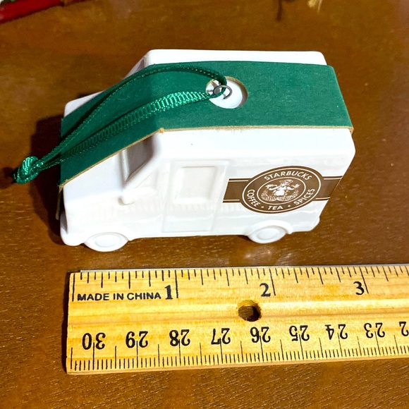 NWT 2016 Starbucks Coffee Tea Spices Truck Holiday Ornament‎ Collectible Decor ! - Picture 7 of 8